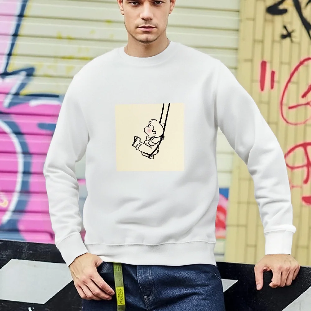 

Толстовки с капюшоном Y2K, уличная женская прочная гладкая одежда, свитер большого размера с графическим рисунком, нейтральный крой, унисекс, зимний стиль