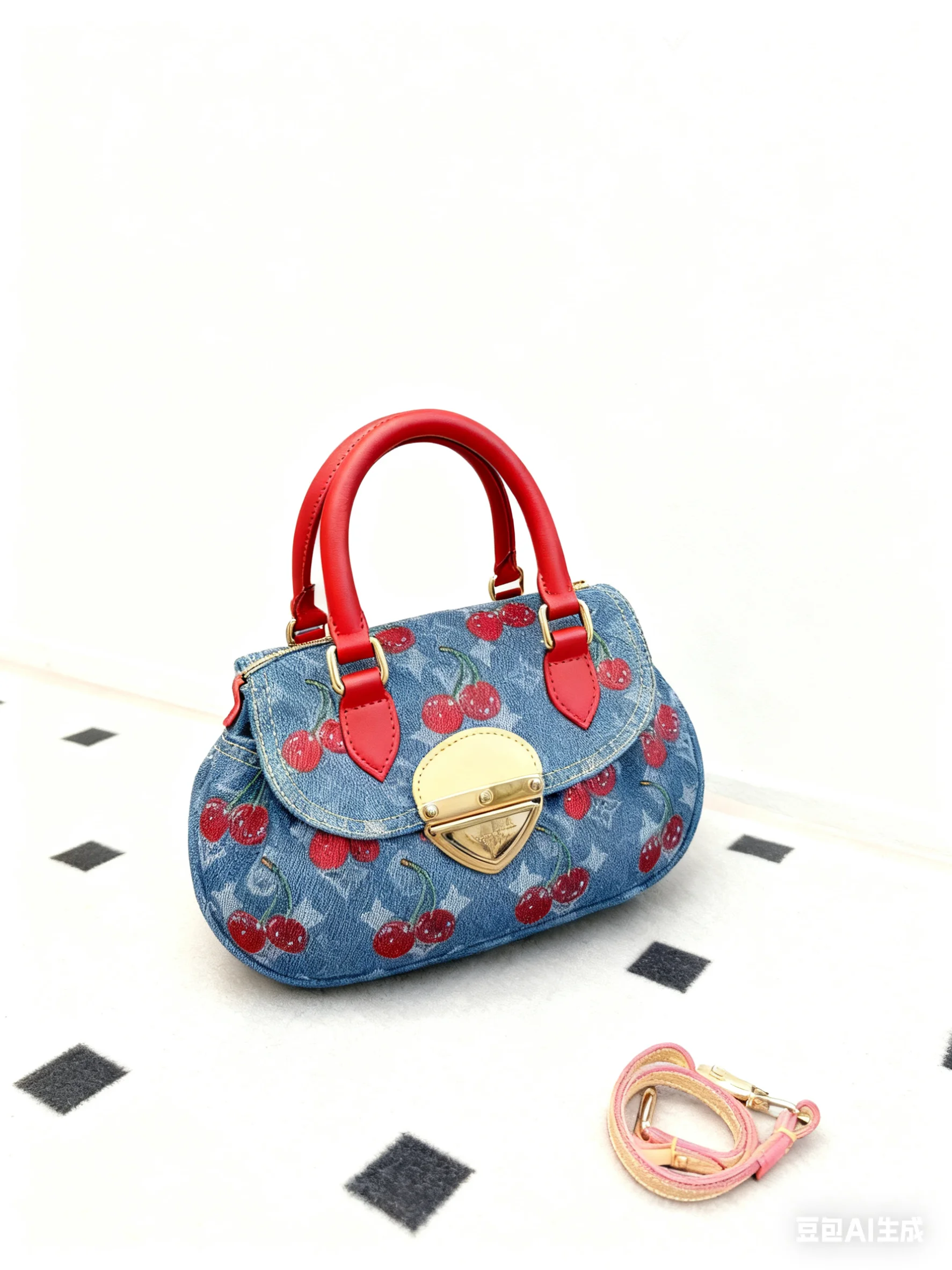 

Высококачественная новая модная и универсальная сумка с вышивкой вишни SU161