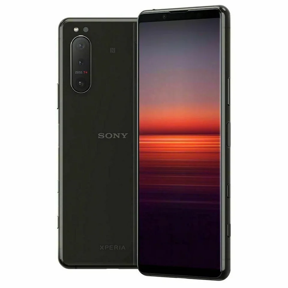 Sony-teléfono inteligente Xperia 5II Original, smartphone con pantalla de 6,1 pulgadas, Snapdragon 865, versión japonesa, 8GB de RAM, 128GB de ROM,