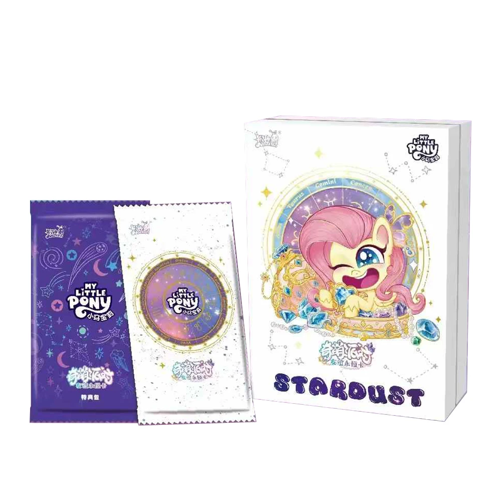 KAYOU Echte My Little Pony - Friendship Forever Card - Starry Pack Tweede editie Balletkaart Anime Perifere meisjescadeaus