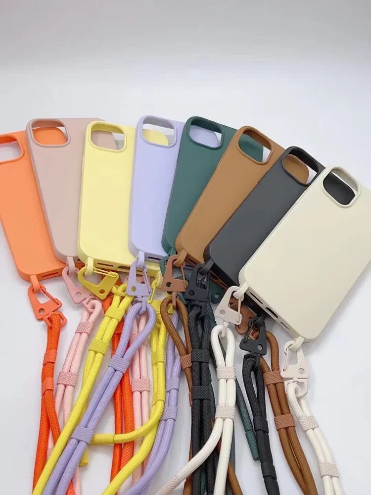 Matowe silikonowe etui na iPhone'a 14 15 Pro Max 11 12 13 Mini XR X XS 7 8 Plus 16 Wstrząsoodporna obudowa — zdjęcie produktu 7