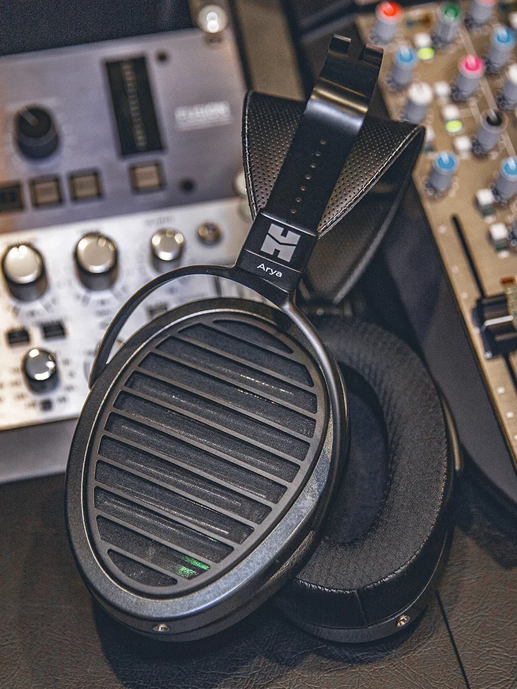 HIFIMAN Arya Full-Size Over-Ear Planar-Magnetische Audiophile Kopfhörer Stealth Magnets Version
