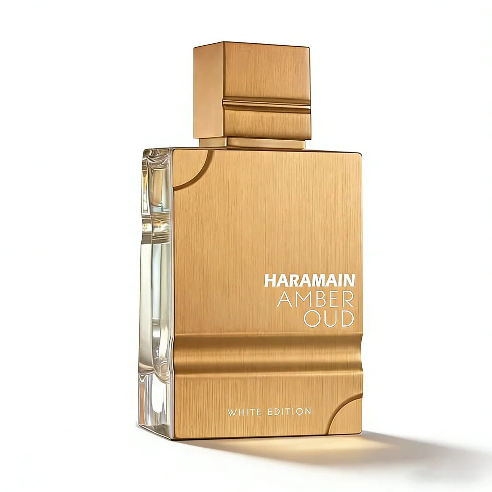 Haramain Style Amber Oud White Edition، كولونيا فاخرة تدوم طويلاً للرجال والنساء، شحن سريع Eau De Parfum