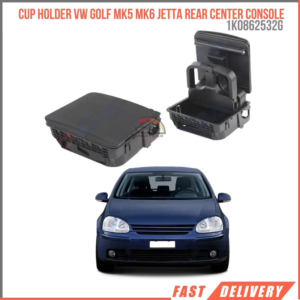 

For Cup holder Vw Golf MK5 MK6 2006-2014 Jetta 2006-2011 Real center console 1K0862532G high quality