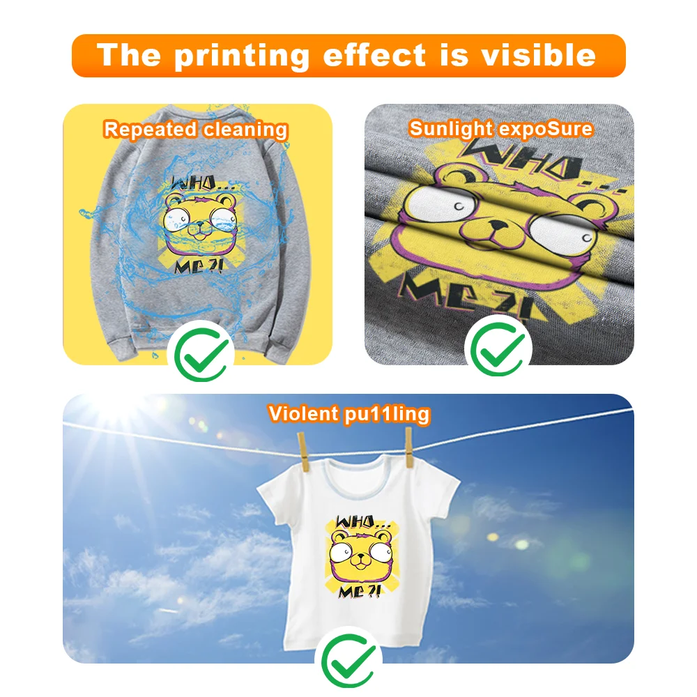 250ML/500ML DTF Tinte Textil Tinte DTF druck Für Direkt Film Wärme Transfer für PET Film DTF Hot Melt Pulver DTF Poliamida Pulver