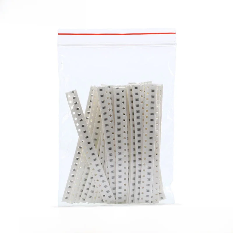 420-500 sztuk 0805 5% zestaw rezystorów SMD 0-39R 43-560R 620-12K 15K-220K 240K-5.1M ohm DIY różne rezystancja komponentów elektronicznych — zdjęcie 2