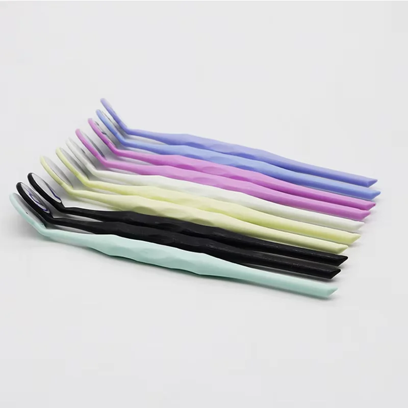 AG 10pcs/Box Dental One Sided Mouth Mirrors Surface Exam Reflectors With Handle Oral Tooth Whitening