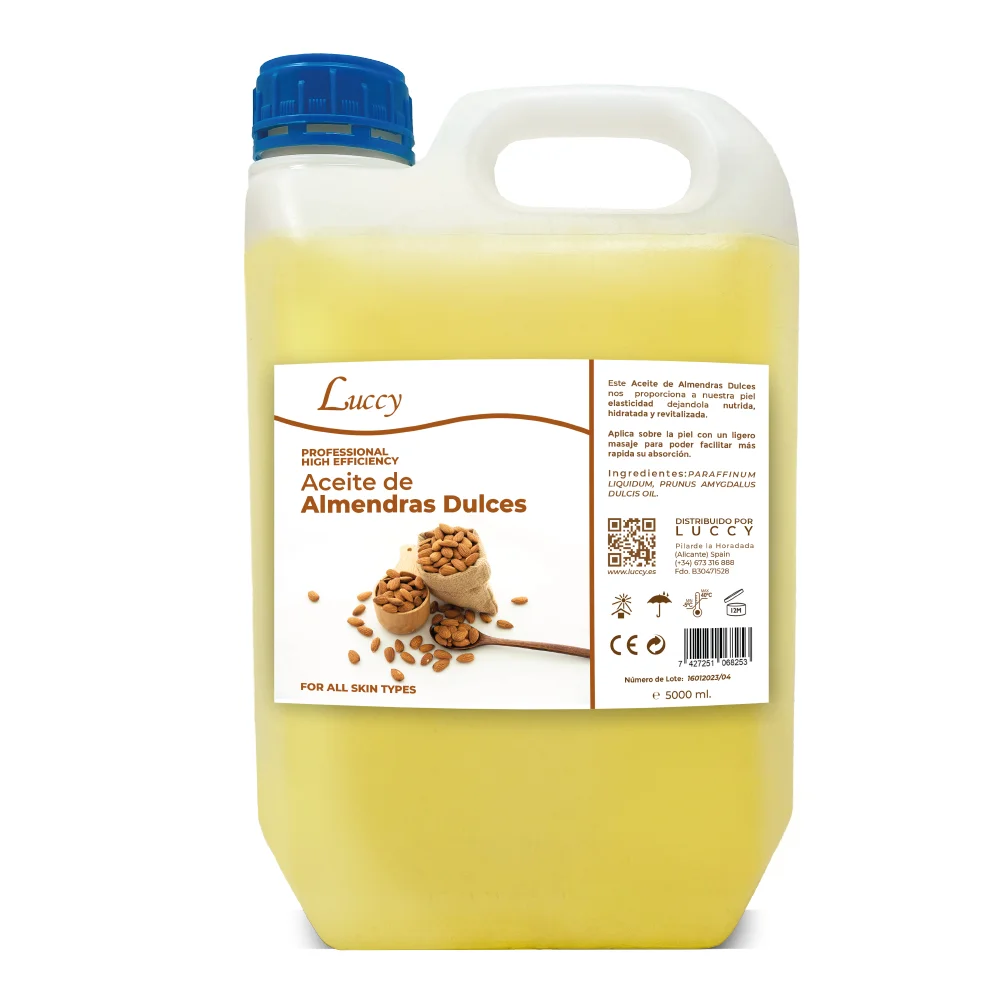 Aceite de Almendras Dulces 5 L | Aceite para Masaje Profesional