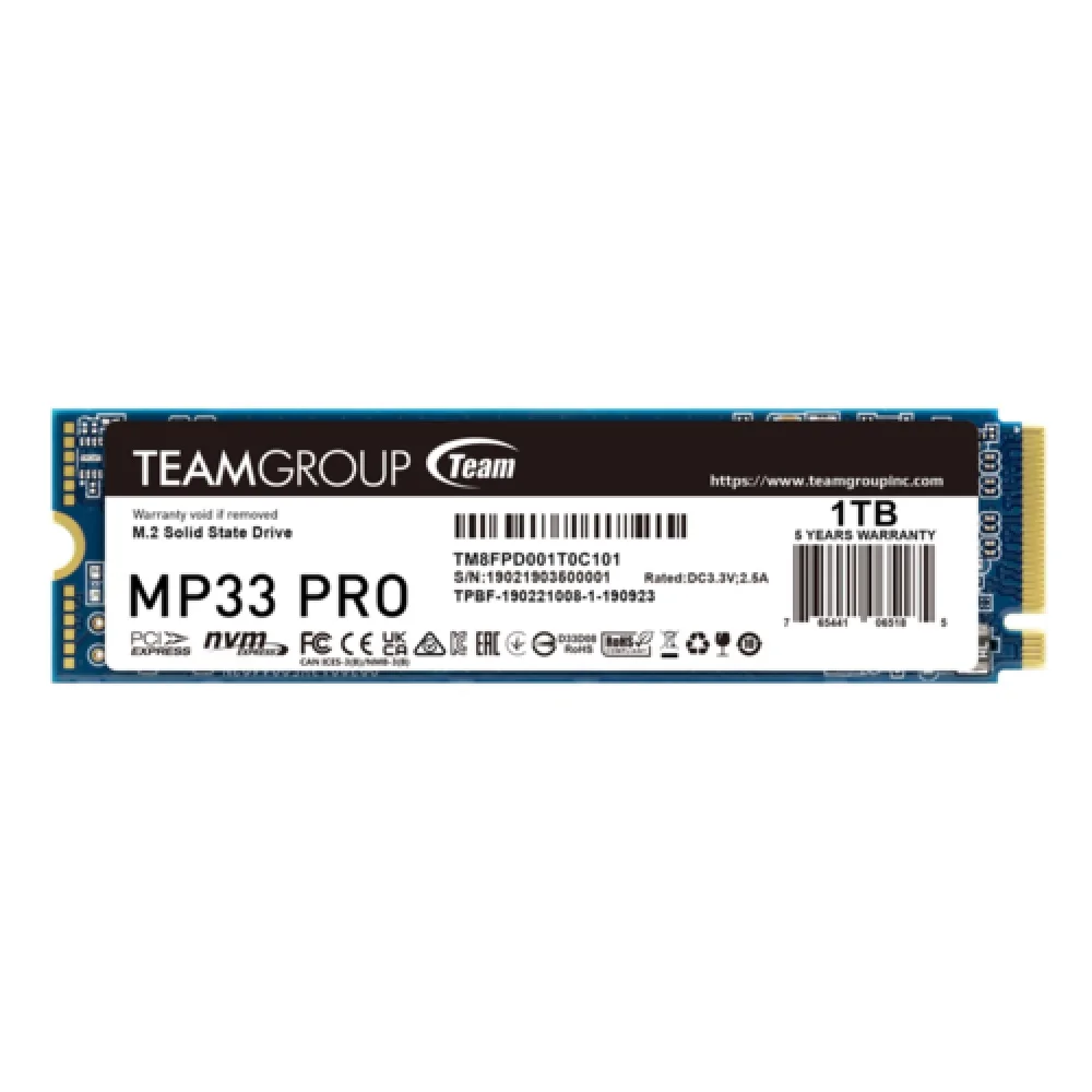 Teamgroup MP33 Pro M.2 NVMe 1TB SSD: 고성능 내장형 SSD의 진짜 실력은 무엇인가?