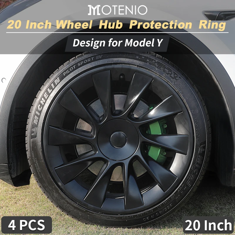 

Design for Tesla Model Y（2020-2024） 20 Inch Rim Protector Ring Hub Protection Wheel Cover Performance Protective Accessories