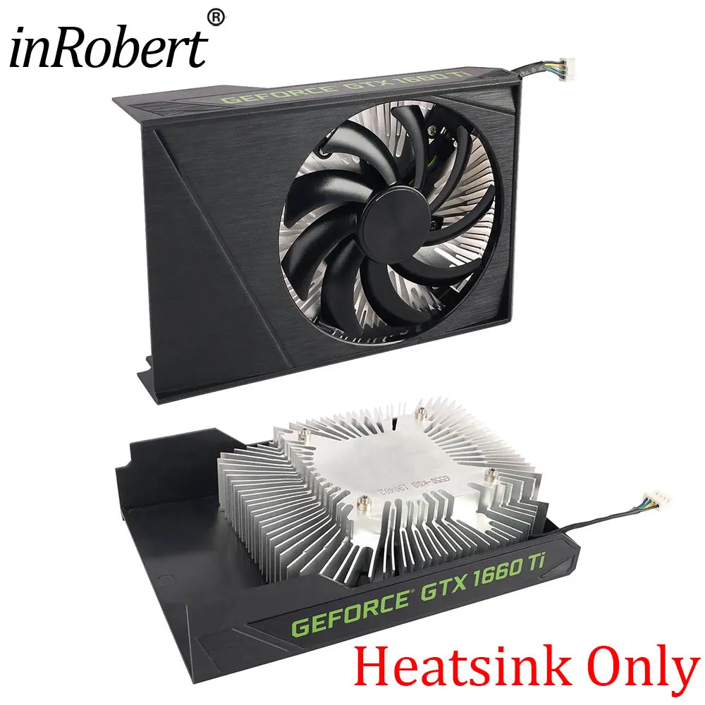 

Cpu Cooler Heatsink For Lenovo Geforce GTX 1660 ti 85mm PLD09210S12HH Replacement Graphics Card Cooling Fan