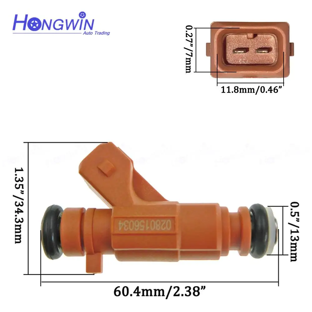 OE#: 1984E9 1984.E9 0280156034 Fuel Injectors Nozzle Plug Connector For Citroen C2 C3 Xsara Peugeot 206 307 1007 Partner 1.6 16V