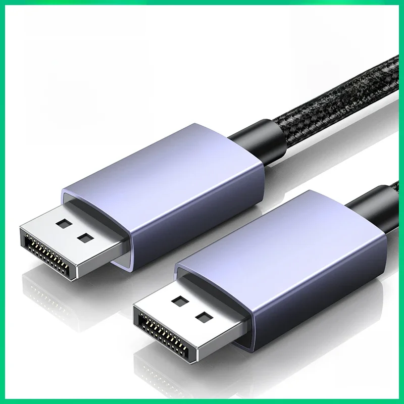 UGREEN-Câble audio et vidéo Displayport, Ug 2.1, 16K, 4K, 144Hz, Xiaomi TV Box, PC, ordinateur portable, moniteur, jeu, DP, port d'affichage