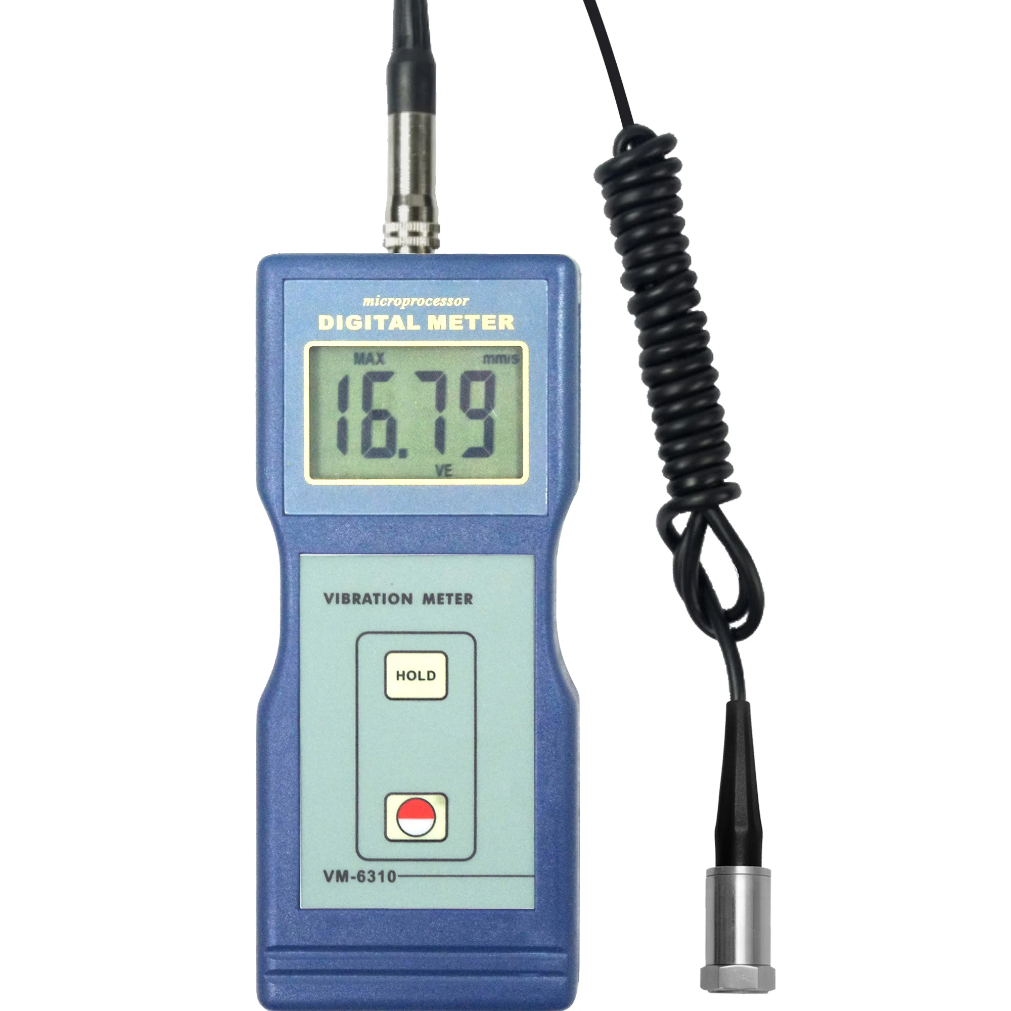 Handheld Vibration Meter Tester Test Instrument Gauge With 0.01~200 mm/s True RMS