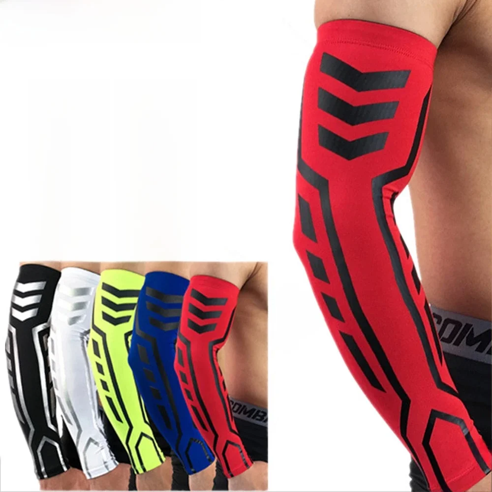 AliExpress KGGKAO 1PC Sports Arm Compression Sleeve Basketball Cycling Arm Warmer Summer Running UV Protection Volleyball Sunscreen Bands