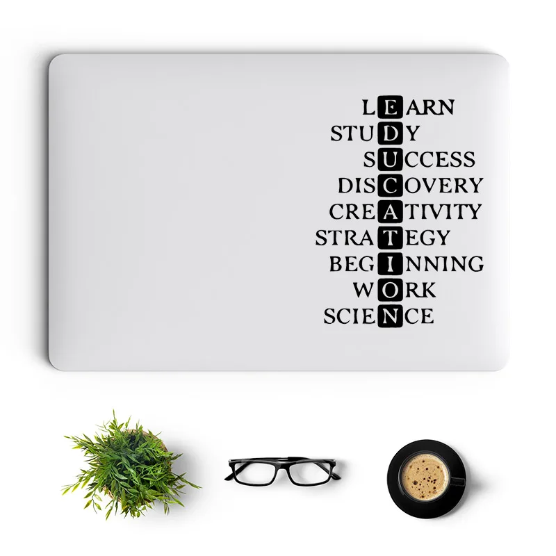 Success Password Vinyl Laptop Sticker for Macbook M2 Pro 14 16 Air 11 13 Retina 15.6