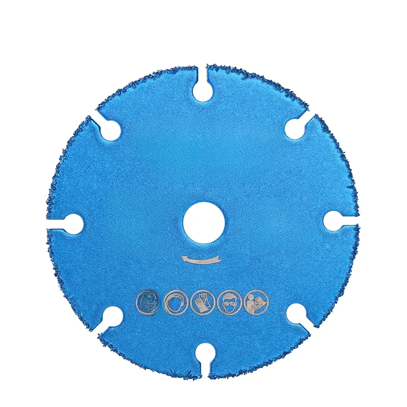 Vearter 76mm × 10mm Vakuum Gelötete Hartmetall Kreissäge Klinge Holz Schneiden Disc Multitool Rad