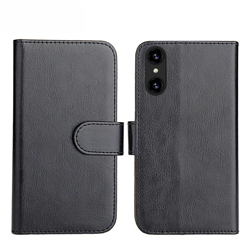 Logicom AERO étui 6.5 "6 couleurs Flip Ultra-mince mode dédié rétro en cuir souple exclusif téléphone Crazy Horse couverture