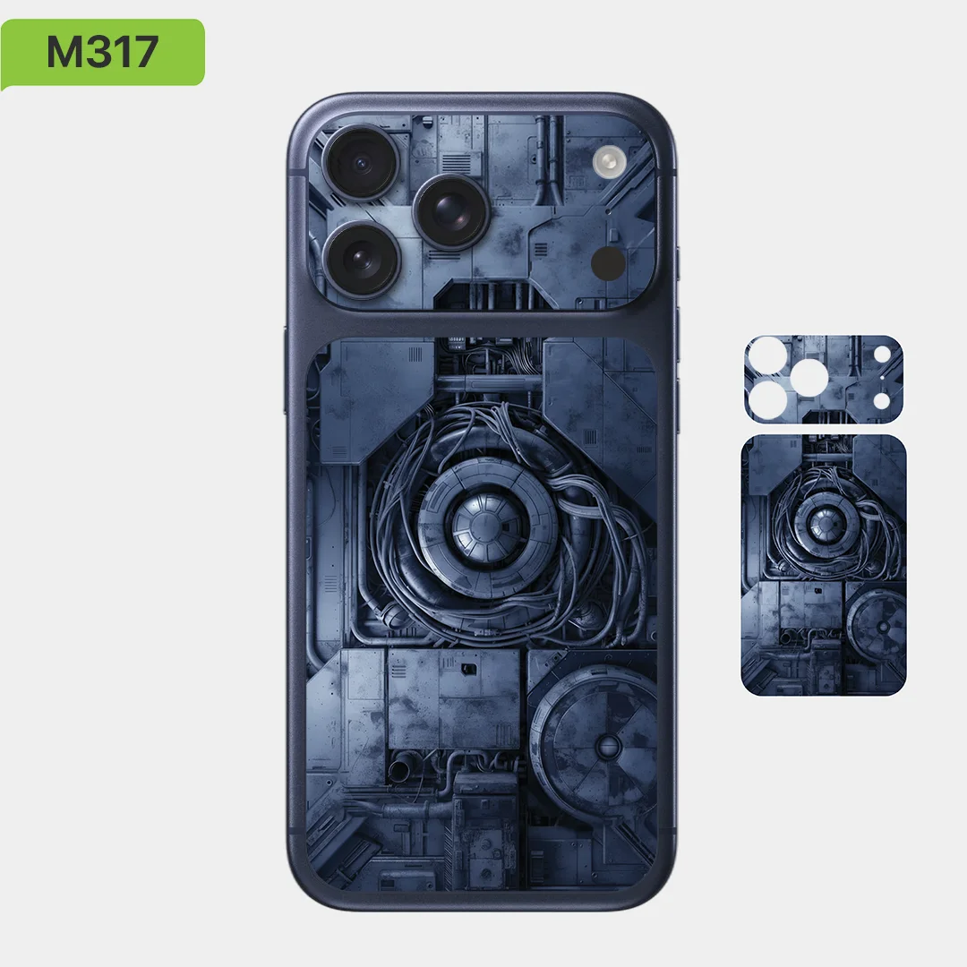 

Premium skin vinyl for iPhone 17 Pro / pro max, By Nexa Skins, Cam and Battery Protection, BC0032