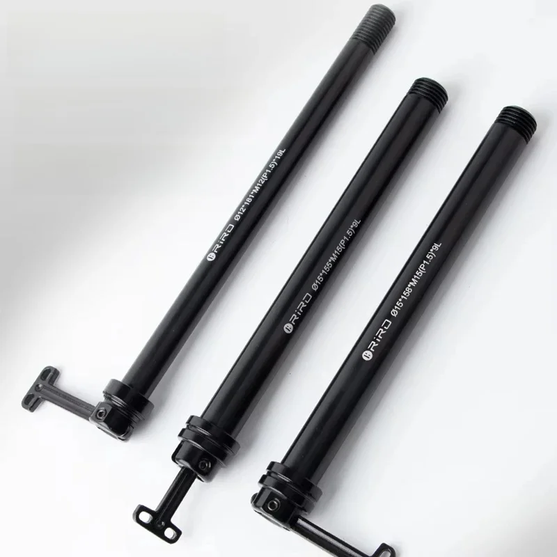 AliExpress riro RIRO Bike Thru Axle MTB Road 12mm 15mm Front Fork Shaft Skewers Bicycle Quick Release Skewer Rear Hub Wheel Shaft Cycling Parts