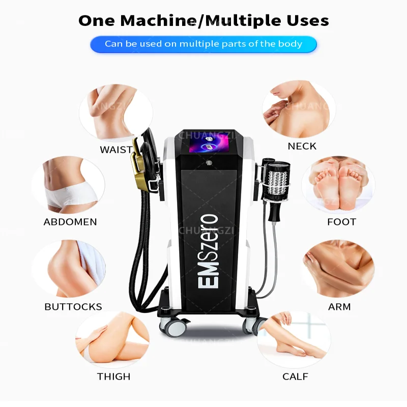 New 2 in 1 emsslim neo 6500w Hi-emt With Roller Massage Beauty EMSZERO Fitness Machine