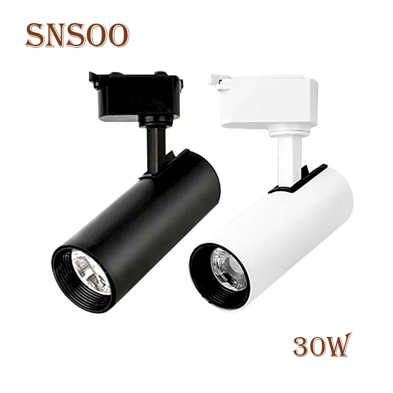 

Led Track Light Rail Spot Lights 30W Spotlight for Ceiling Clothing Shop Store Home 220V Show room