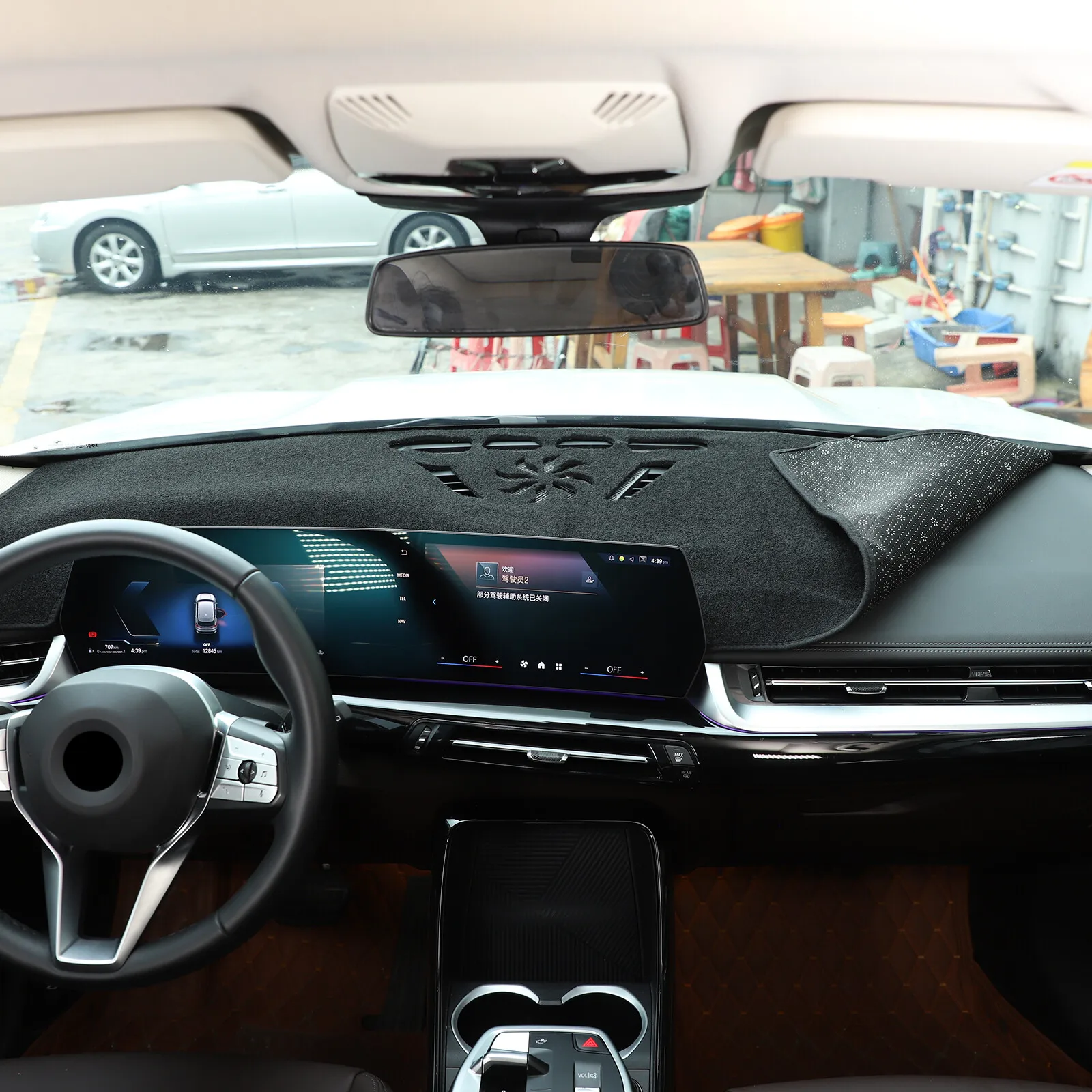 

For BMW X1 III (U11/U12) 2023 2024 2025 2026 Car Dashboard Cover Dash Board Mat Carpet Dashmat Pad Sunshade Cushion Accessories