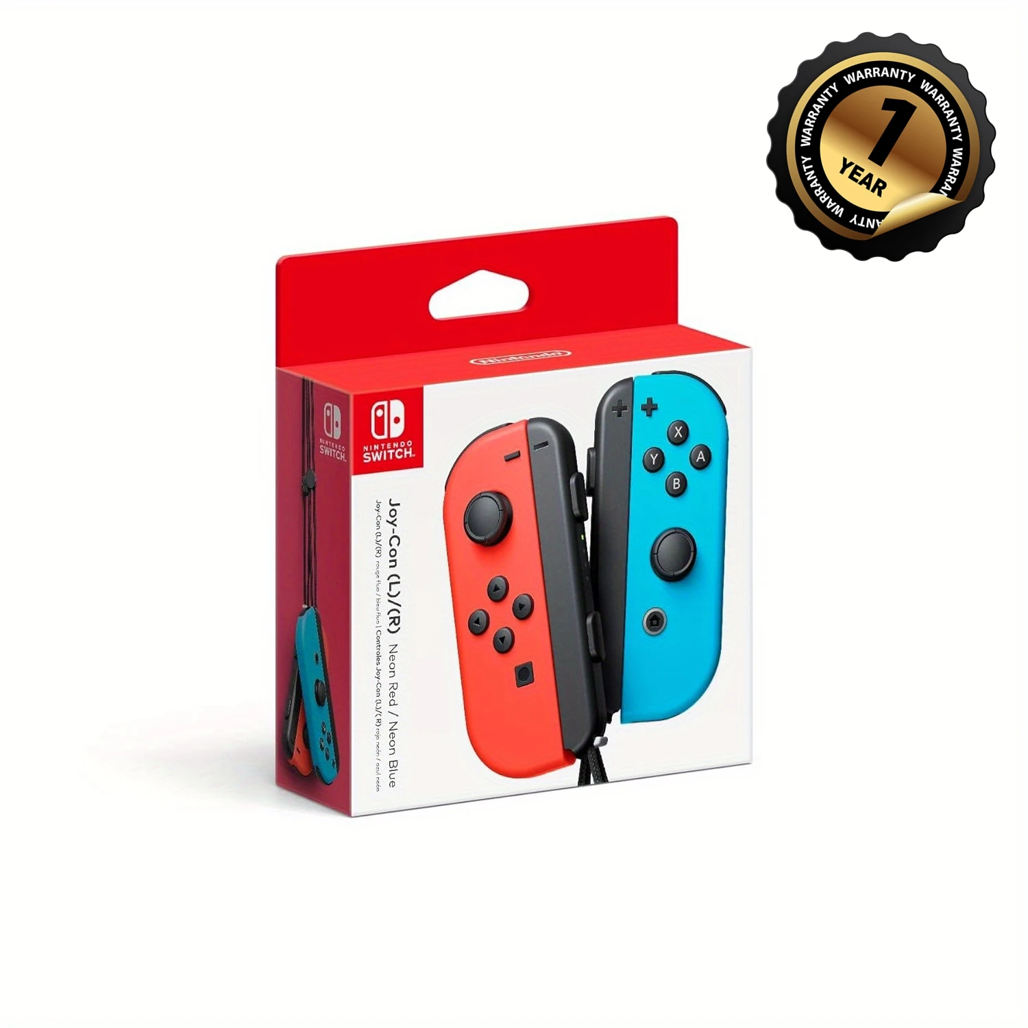 Nintendo Joy-Con (L/R) - Neon Red/Neon Blue