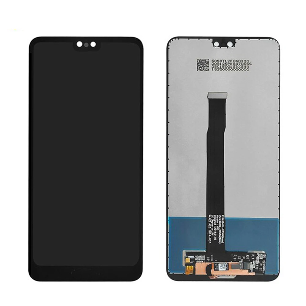 Teevo LCD For Huawei P20 Screen Display& Touch Screen Digitizer With Fingerprint Flex Black