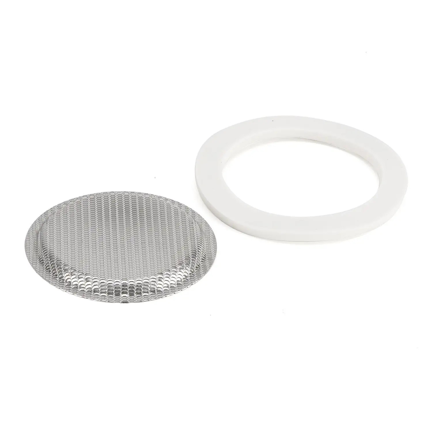 Bialetti Moka Pot 1 Filter and 3 Gasket Original Spare Parts, Different Size for Express, Fiammetta, Brikka, Venus, Musa Etc.