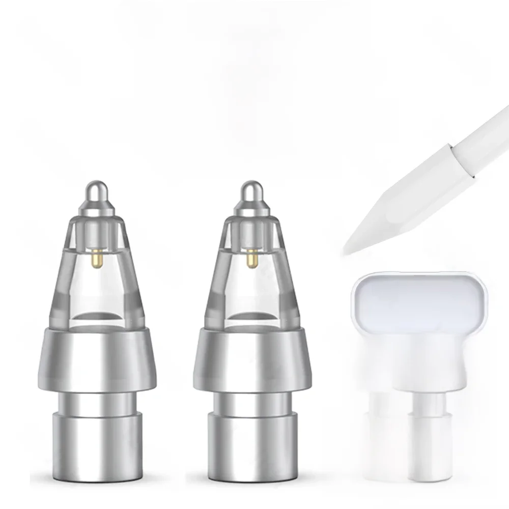 Wymienne końcówki do Apple Pencil 2. generacji/1. generacji USB-C Apple Pencil Pro Metalowe końcówki do ołówka Precyzyjne sterowanie ołówkiem iPad — zdjęcie produktu 7