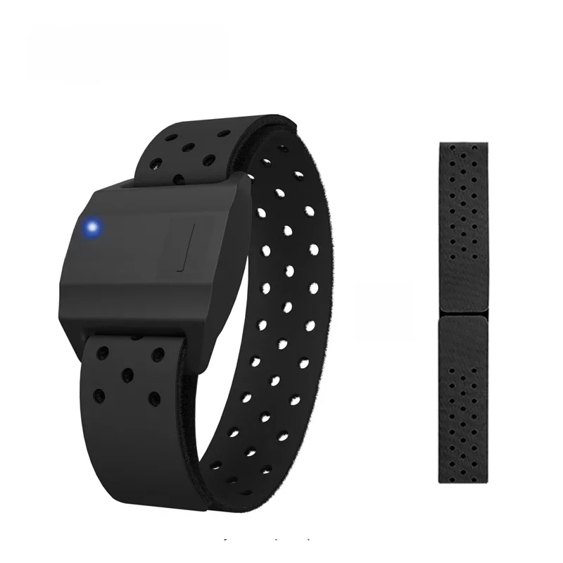 COOSPO opaska na nadgarstek z czujnikiem tętna optyczny czujnik tętna na świeżym powietrzu Bluetooth 4.0 ANT + dla komputera rowerowego Garmin Wahoo — zdjęcie 2