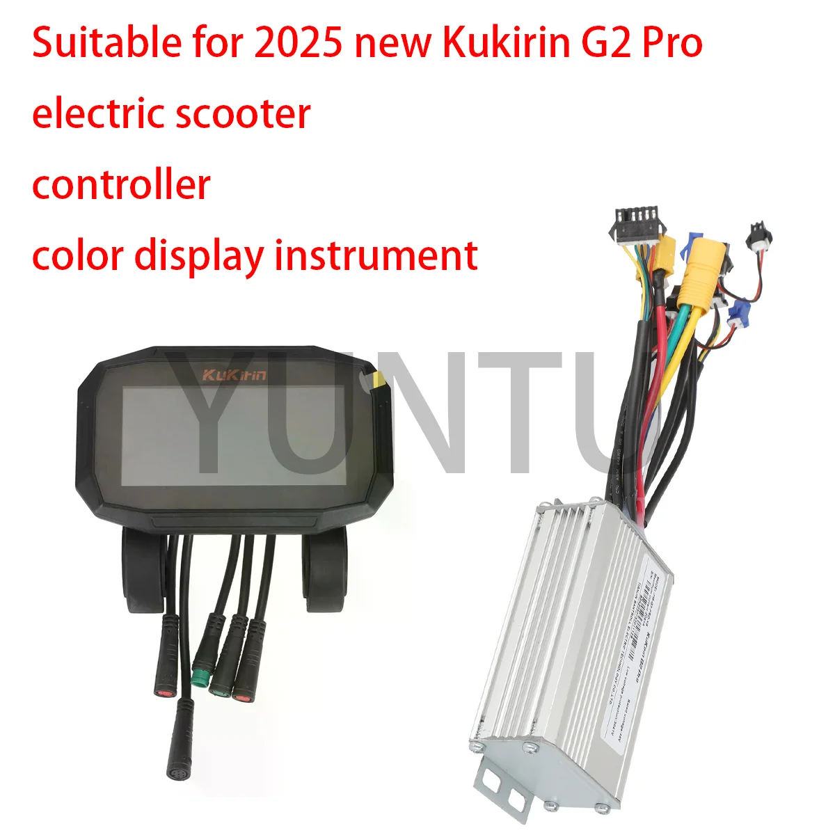 Contrôleur de scooter électrique Kukirin G2 Pro, instrument d'affichage couleur, pièces de rechange originales, adapté au nouveau 2025