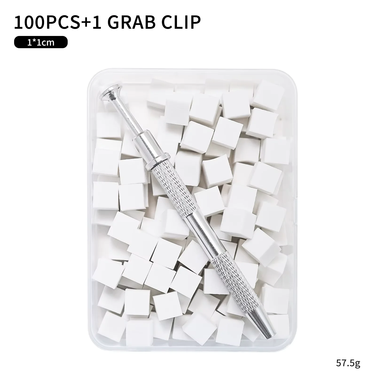 100pcs Gradient Sponge Brush Nail Art Sponge Set for DIY Nail Art Gel Polish Brush Glitter Powder Manicure Accessory