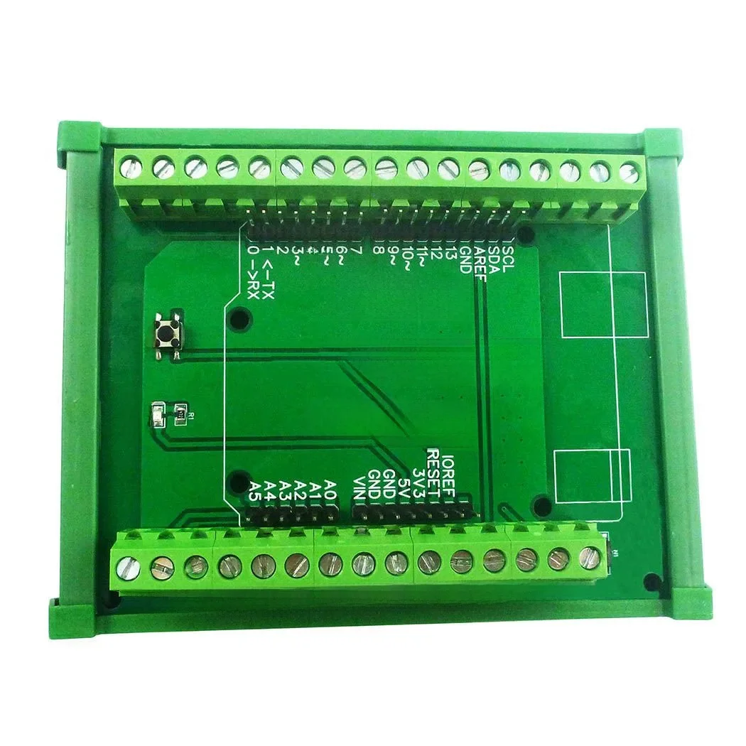 Moduł adaptera listwy zaciskowej na szynę DIN R3 Shield do Arduino, PLC i urządzeń przemysłowych — zdjęcie produktu 7