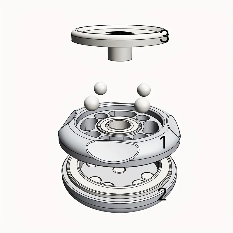 Fidget Slider Magnetische Master Münzen Fidget Spinner EDC Erwachsene Metall Fidget Spielzeug Hand Spinner Anti-Angst Stress Relief