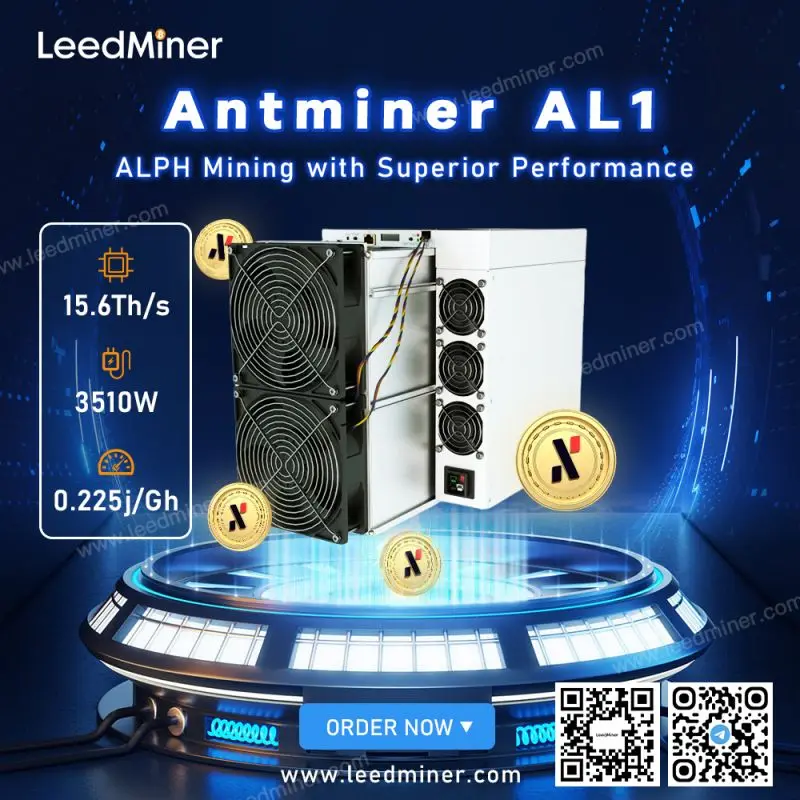 

Промо-предложение, Bitmain Antminer AL1 3510 th/s Вт, Alephium Miner ALPH Mining