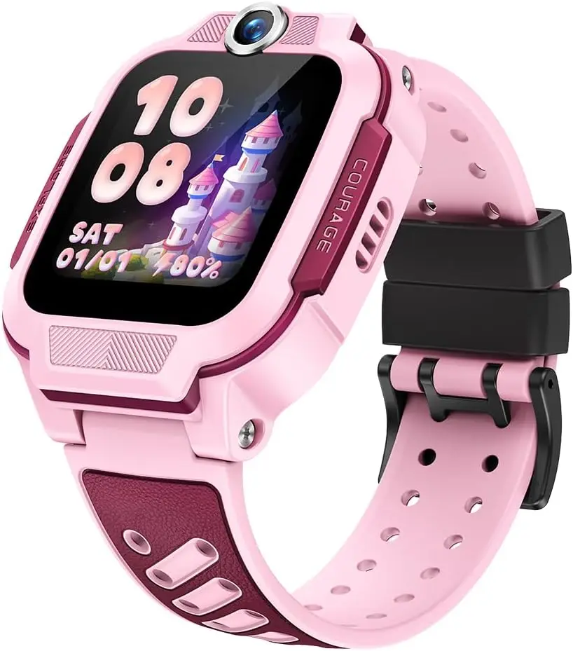 imoo Z3 Reloj Inteligente Niño, Kids Smartwatch con GPS Mundial, SOS, Control Parental, IP68, Modo Colegio, Video Llamadas HD, Voz, Chat