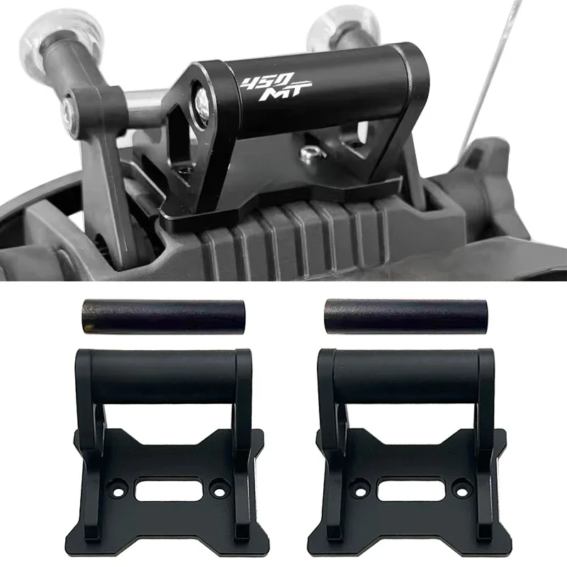 Nouveau 2024 pour CFMOTO 450MT 450 MT 2025 accessoire de moto CNC support de téléphone GPS en aluminium support de Navigation nouveau support d'extension