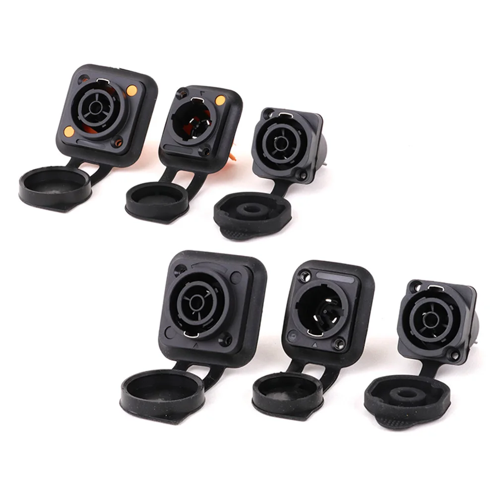 10 Stuks In/Output 3pin Waterdichte Powercon True Connector Vrouwelijke Jack,NAC3FX-W Voeding Vrouwelijke Socket Ip65 Powercon Chassis Connector
