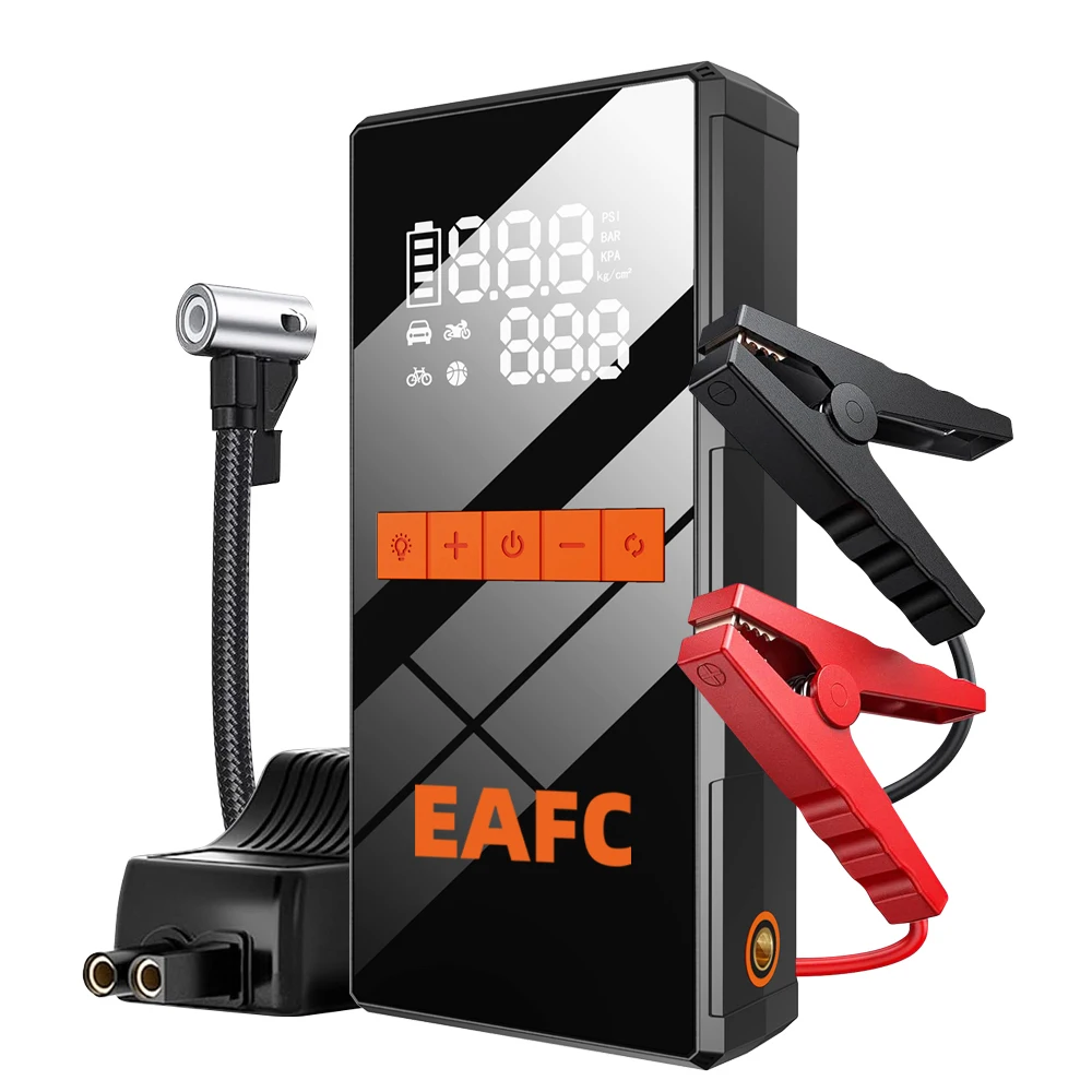Nieuwe 1500A Car Jump Starter Power Bank Draagbare 150PSI Luchtpomp Car Battery Emergency Boosters Startapparaat Car Starter