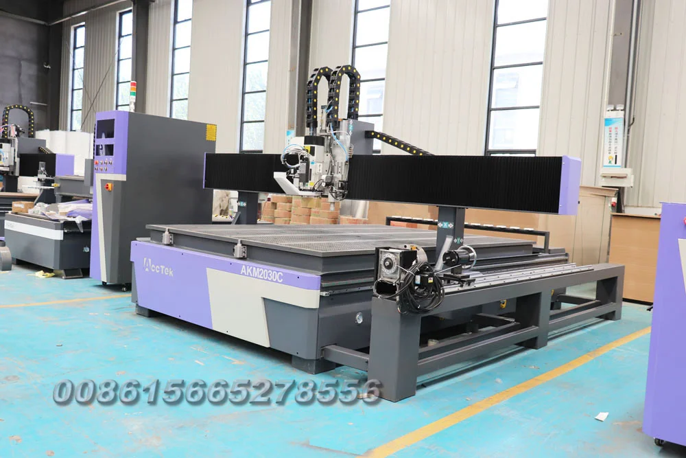 3 4 Axis Wood Cnc Router ATC 3d Carving Machine Woodworking Furniture Making Machines with Automatic Tool Changer