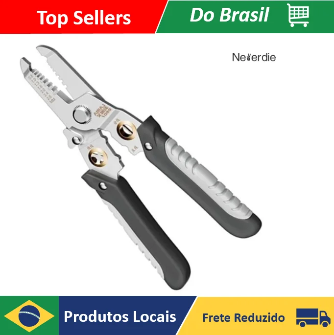 Multifunctional Wire Stripper Repair Tool Stripper Crimper Cable Cutter Stripper Crimping Pliers-Neverdie store