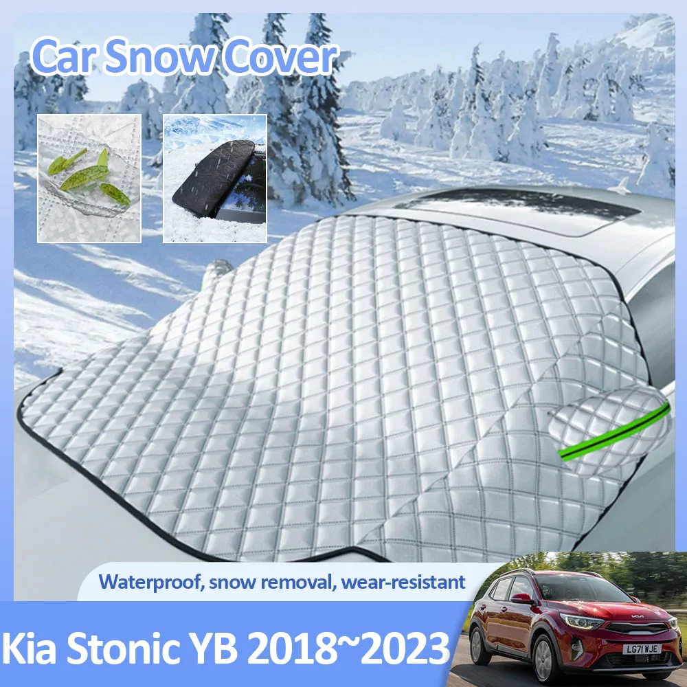 

Зимние автомобильные чехлы на лобовое стекло для Kia Stonic YB GT-Line 2018 ~ 2023 2021 2022