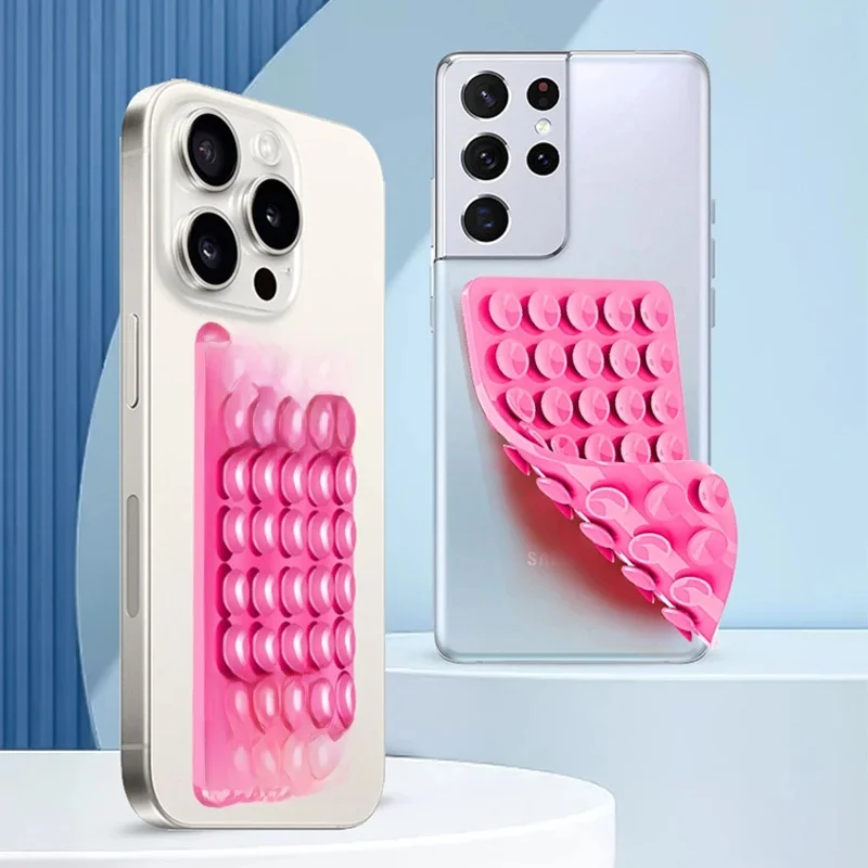 Ventouse en silicone double face pour téléphone portable, ventouse arina, ventouse en caoutchouc pour partenaires