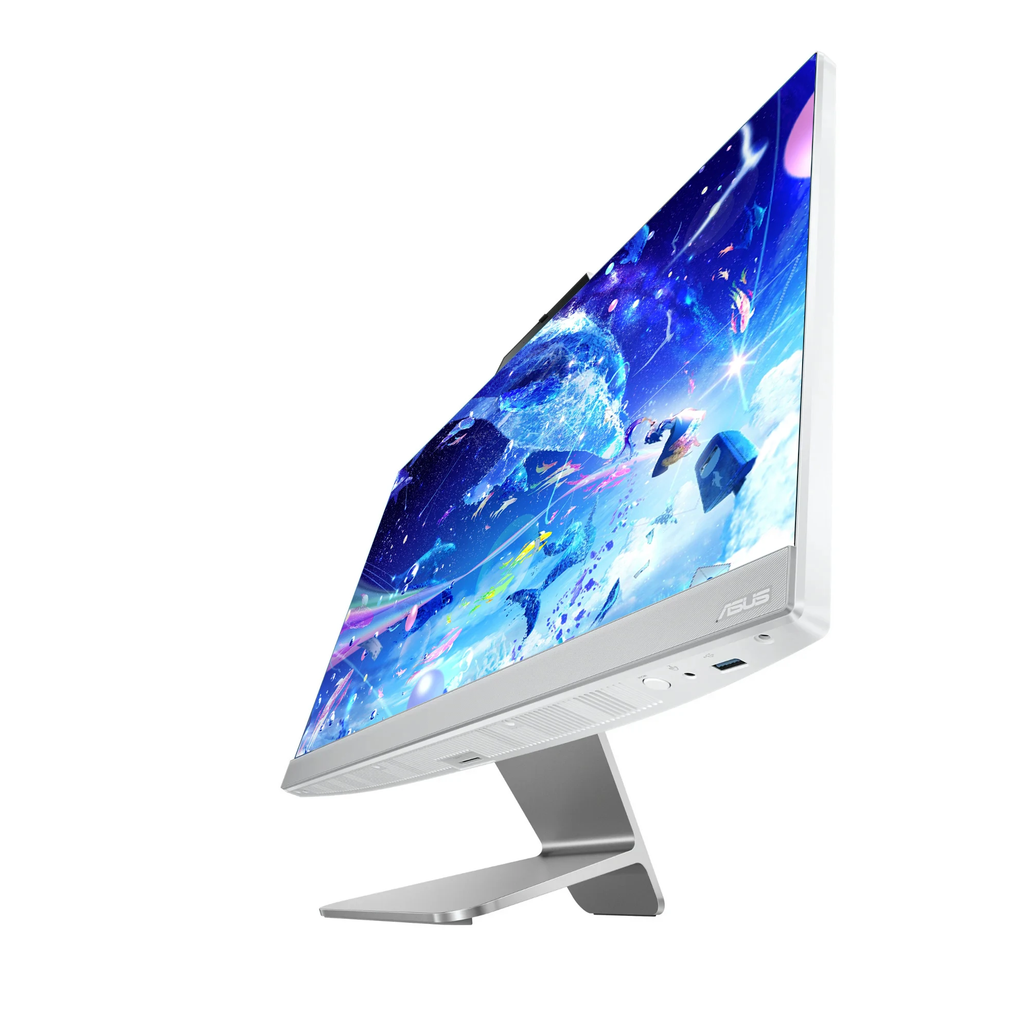 Desktop All-in-One ASUS, touchscreen FHD da 23,8", Intel Core i5-1235U, 64 GB di RAM, SSD da 2 TB, grafica Intel Iris Xe, Windows 11 Home