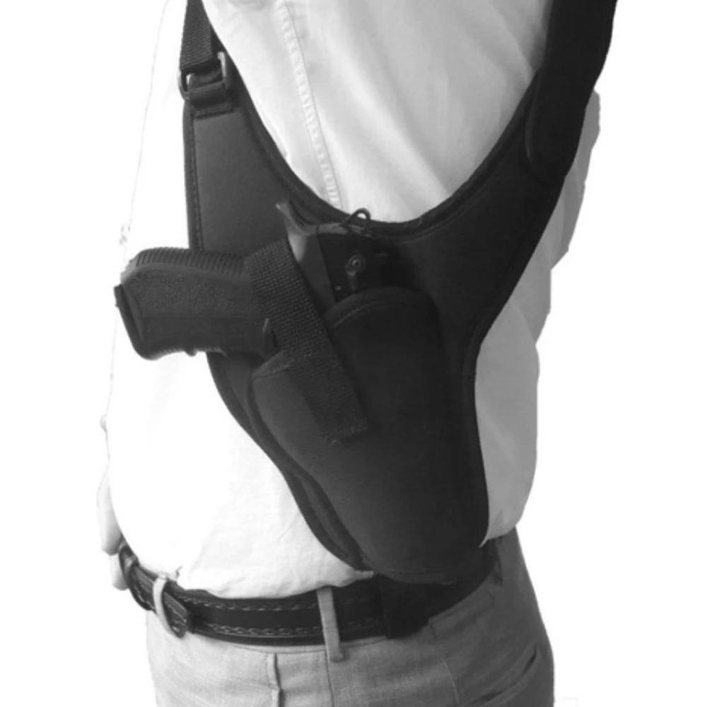 Imagem -04 - Underarm Shoulder Gun Holster Revolver Pistol Case Single-handed Universal Axilla Axila Compatível com Todos os Milímetros