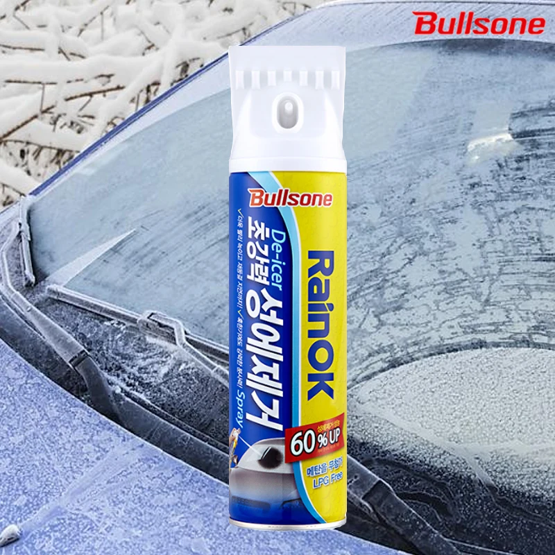 [Bullsone] 400ml  Car Frost removal removal agent on the castle in the lane OK strong removal on the car windshield Castle fast