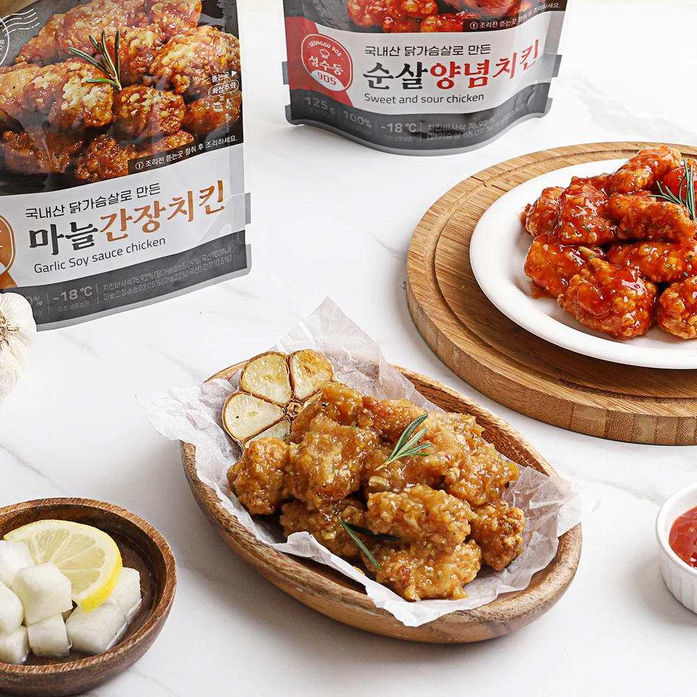 [Dacin Shop] 10 packs of 905 pure-year-old garlic liver chicken in Seong-dong/diet managed chicken breast