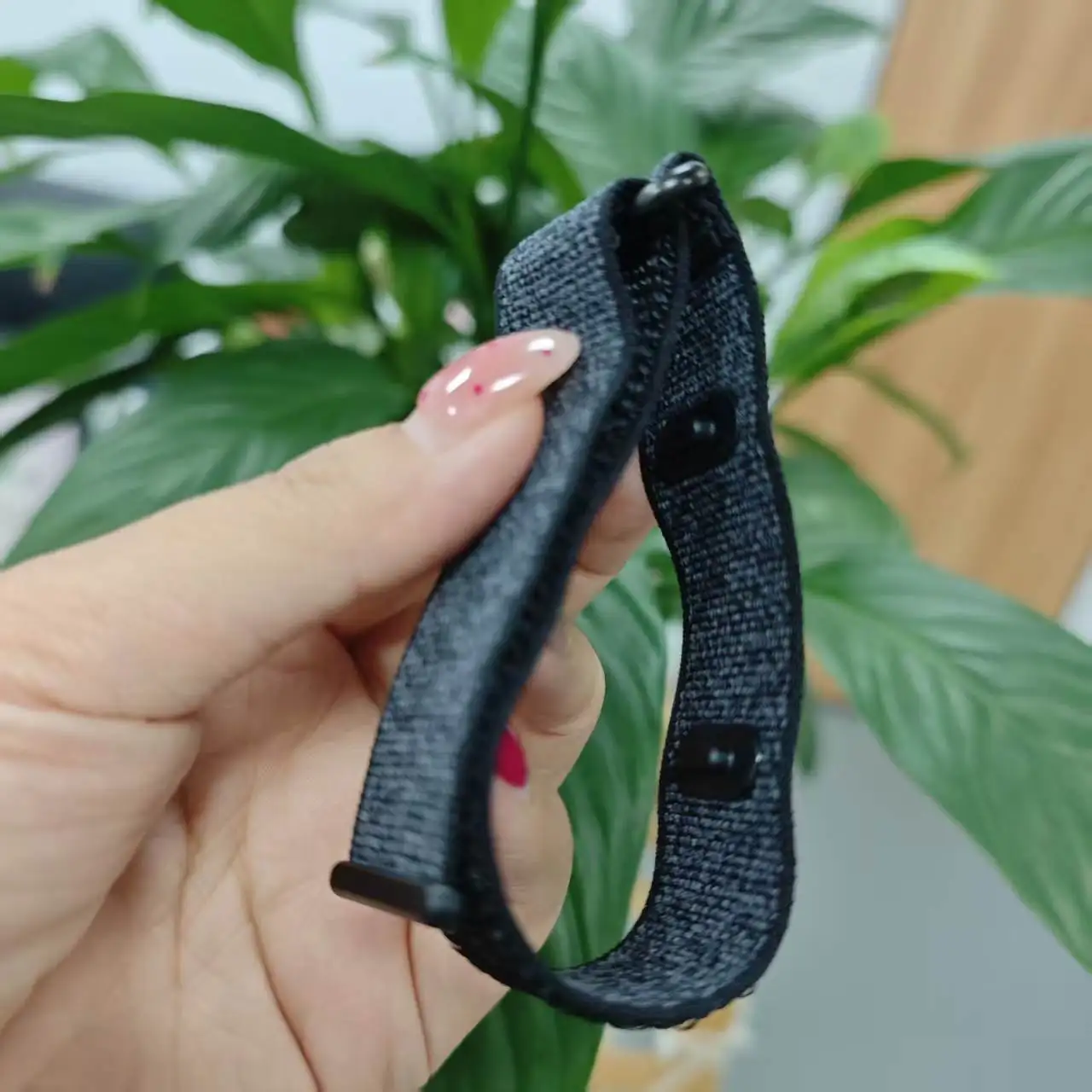 Nylon Strap Compatible with Hume Band 2.0 HumeHealth Bracelet Magic Tape Adjustable Wristband for Fitness Tracker